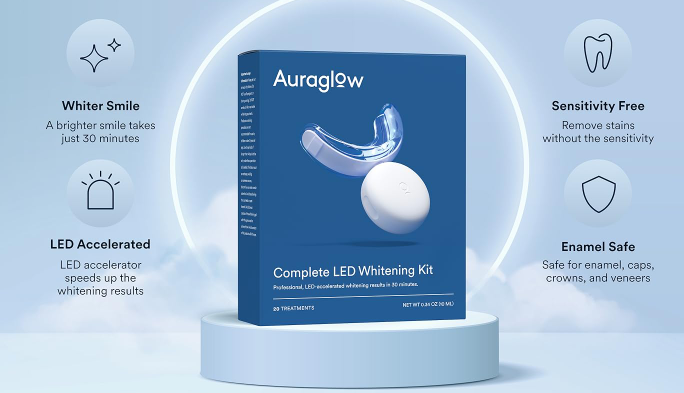 Auraglow Teeth Whitening Kit Review: A Brighter Smile at Home?